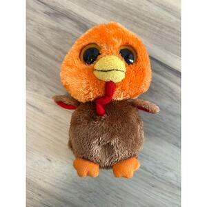 Ty Beanie Boo's Collection GOBBLER the Turkey 6" Plush Toy No Tag